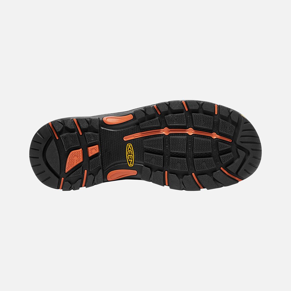 Keen Arbetskängor Herr Bruna/Svarta - Coburg 6\" Waterproof (Steel Toe) - 184237GKH